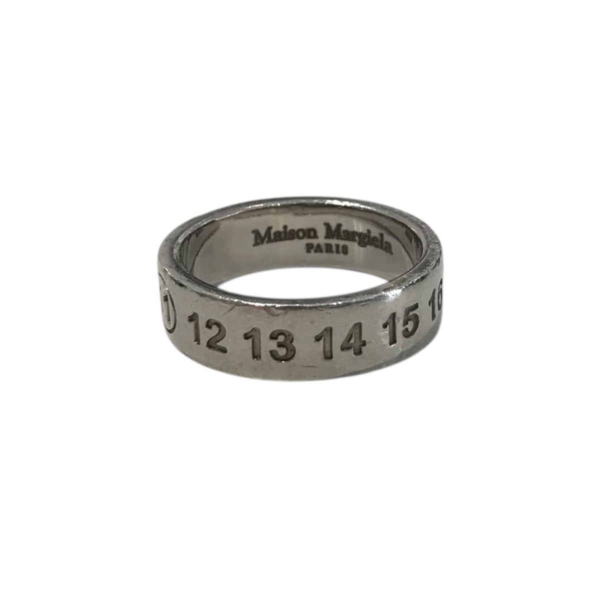 Maison Margiela11(メゾンマルジェラ11) ナンバーリング シルバー