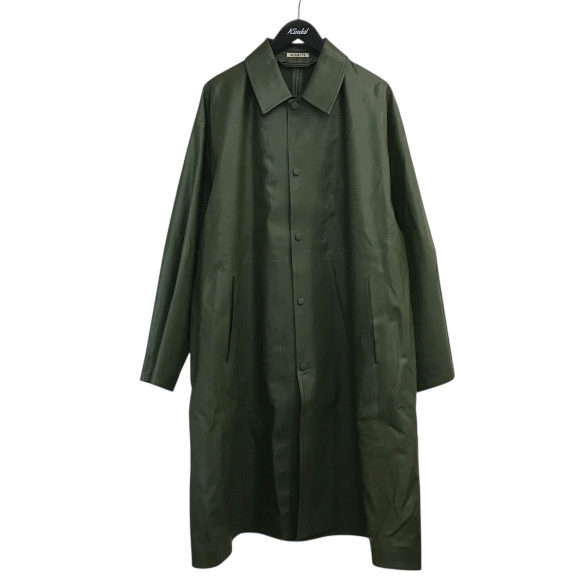 AURALEE(オーラリー) 「SOFT RUBBER SOUTIEN COLOR COAT」ソフトレザー