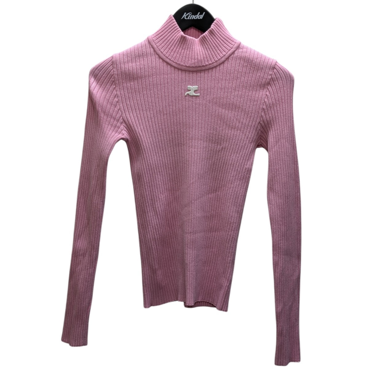 courreges(クレージュ) ハイネックニット 422MPU022FI00015000 ピンク
