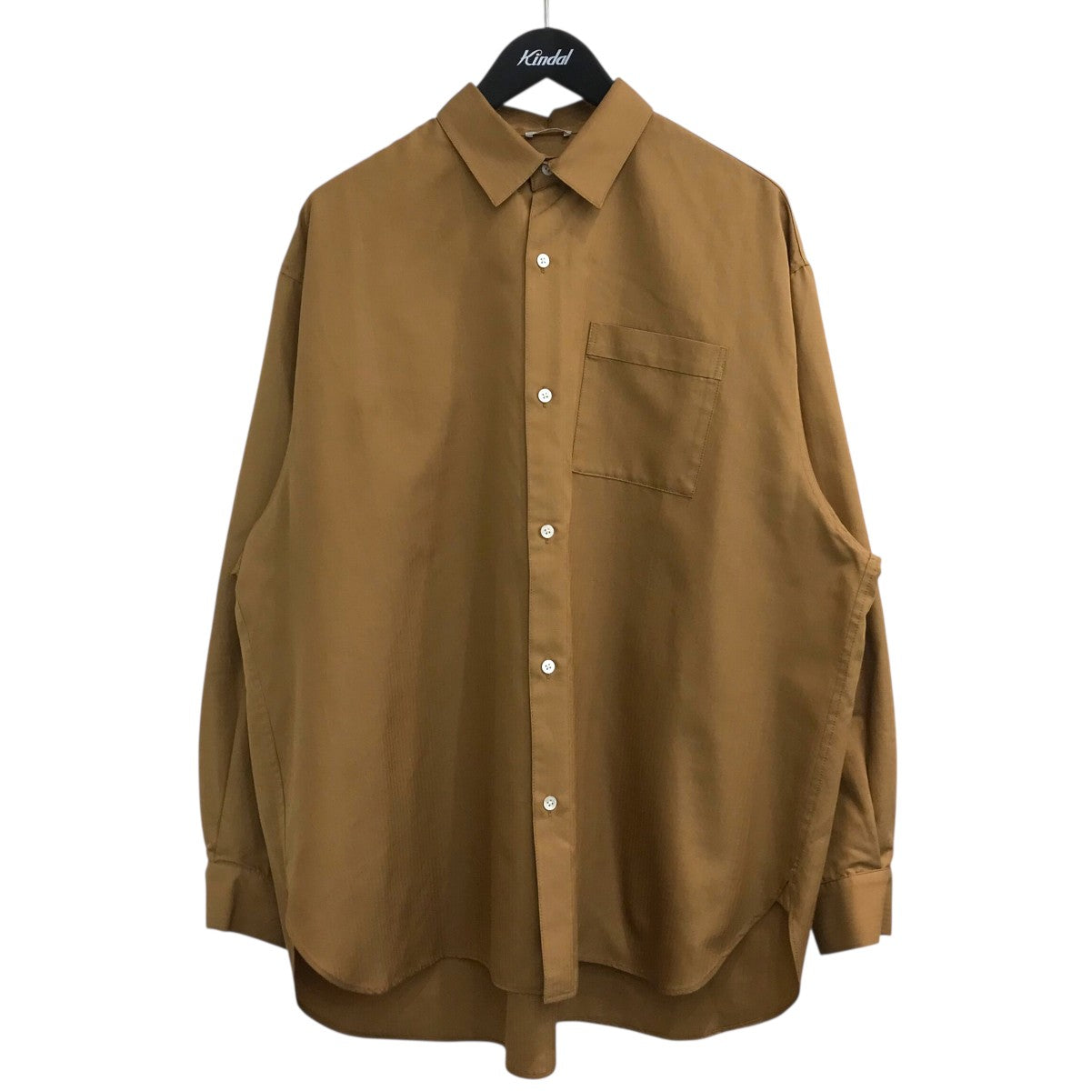 シルク混シャツ