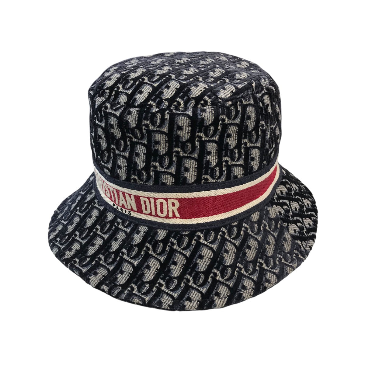 【新品未使用】Dior ベール ハット Christian Dior(クリスチャンディオール) オブリークハット