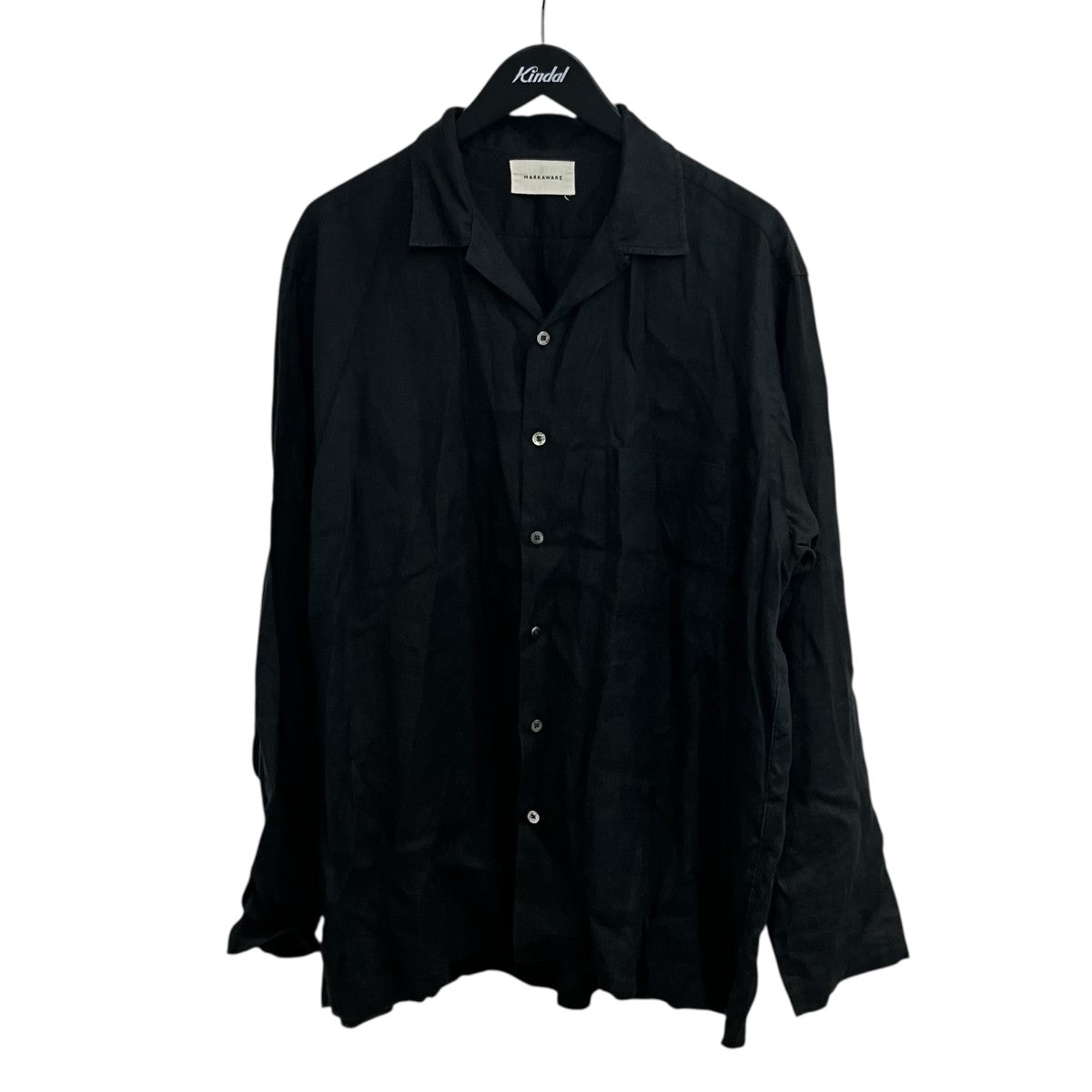 MARKAWARE(マーカウェア) 「OPEN COLLAR SHIRT HEMP」オープンカラー