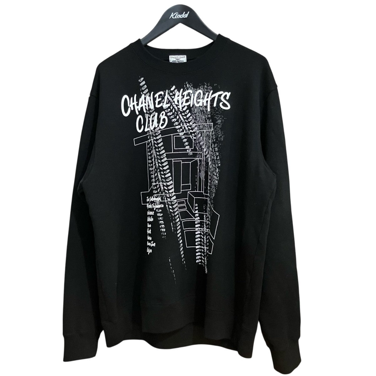 UNDERCOVER x fragment パーカー L UNDERCOVER×FRAGMENT DESIGN プリントスウェットUC2E9820 UC2E9820