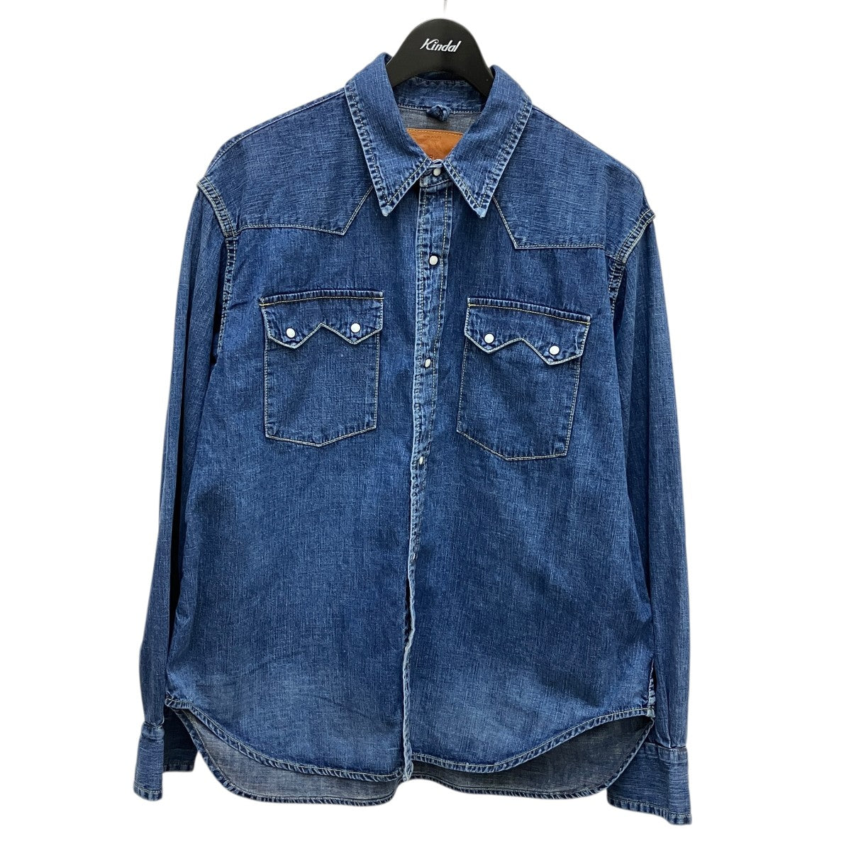 デニムウエスタンシャツ