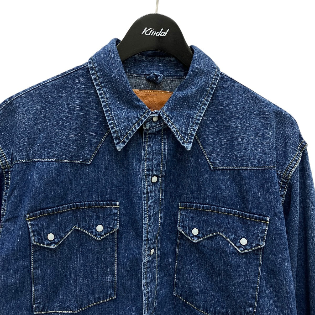 デニムウエスタンシャツ