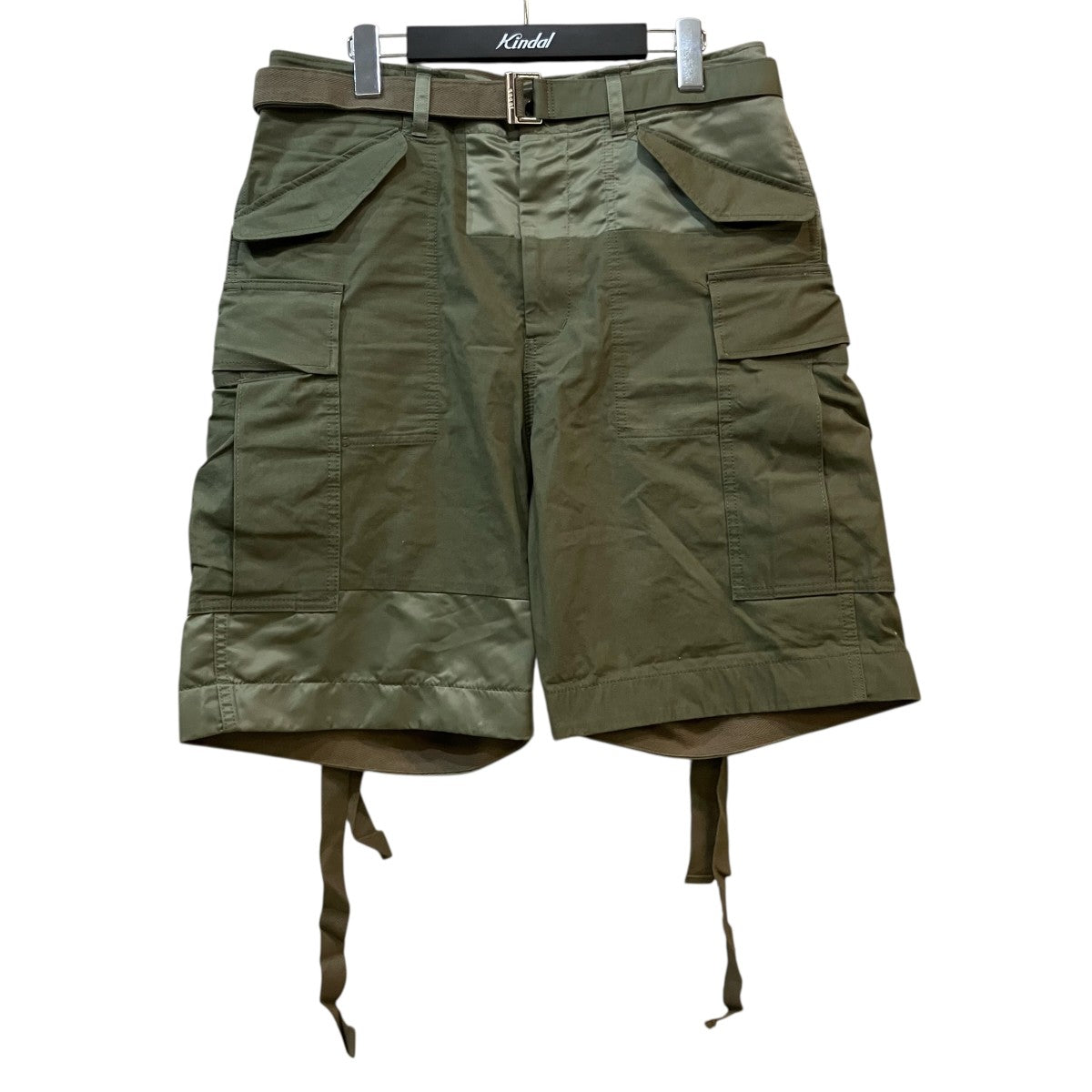 sacai(サカイ) 「Cotton Nylon Oxford Short」ナイロン
