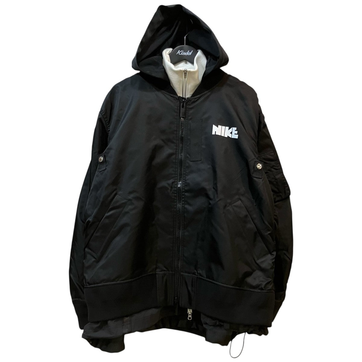 NIKE×sacai ナイロンジャケットFA201204MXP FA201204MXP ブラック