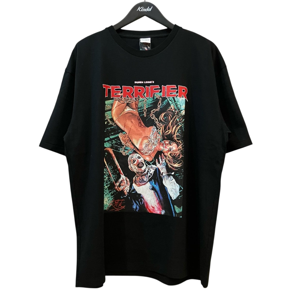 WACKO MARIA(ワコマリア) テリファーコラボTシャツ ブラック×マルチ