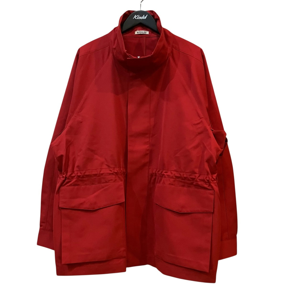 AURALEE(オーラリー) 25SS「WOOL MAX CANVAS HIGH NECK ZIP BLOUSON