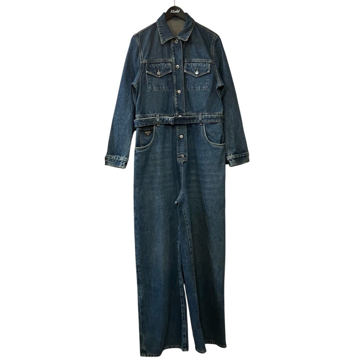 PRADAジャンク品3足セット PRADA(プラダ) デニムジャンプスーツGFZ017 GFZ017 インディゴ サイズ