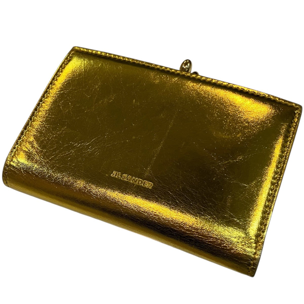 【姫路東店】 中古 JIL SANDER | ジルサンダー 二つ折り財布 GOJI PURSE SM J07UI0015 ブラック 【124】 JIL SANDER（ジルサンダー） GOJI PURSE SM 二つ折り財布 ミニ財布