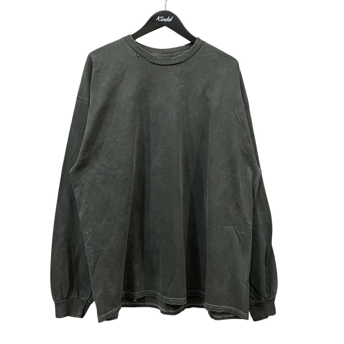 ANCELLM(アンセルム) ダメージ加工ロングスリーブTシャツ086-805-0535
