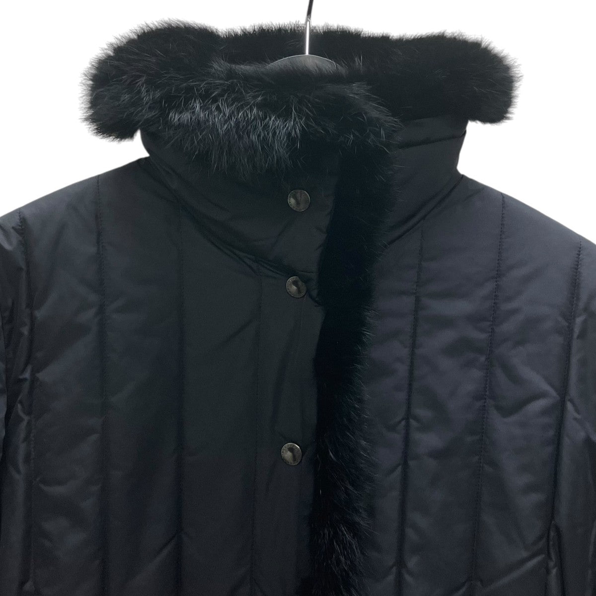 BURBERRY LONDON 裏地ノバチェック中綿コート 古着・中古-2枚目のアイテム画像