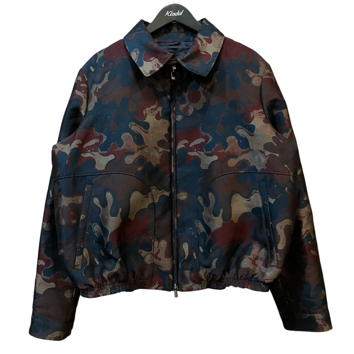 ディオール DIOR PETER DOIG ピータードイグ 143C402A5336 ジャケット DIOR×PETER DOIG ジップジャケット143C402A5336 143C402A5336 グレー