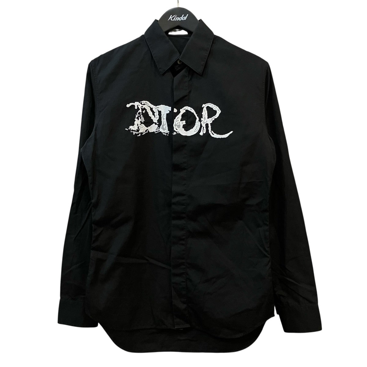 DIOR×PETER DOIG 比翼シャツ143C592A1581 143C592A1581 ブラック