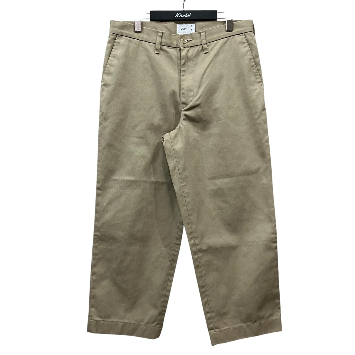 WTAPS(ダブルタップス) 「CREASE TROUSERS COPO．TWIL」ワークパンツ