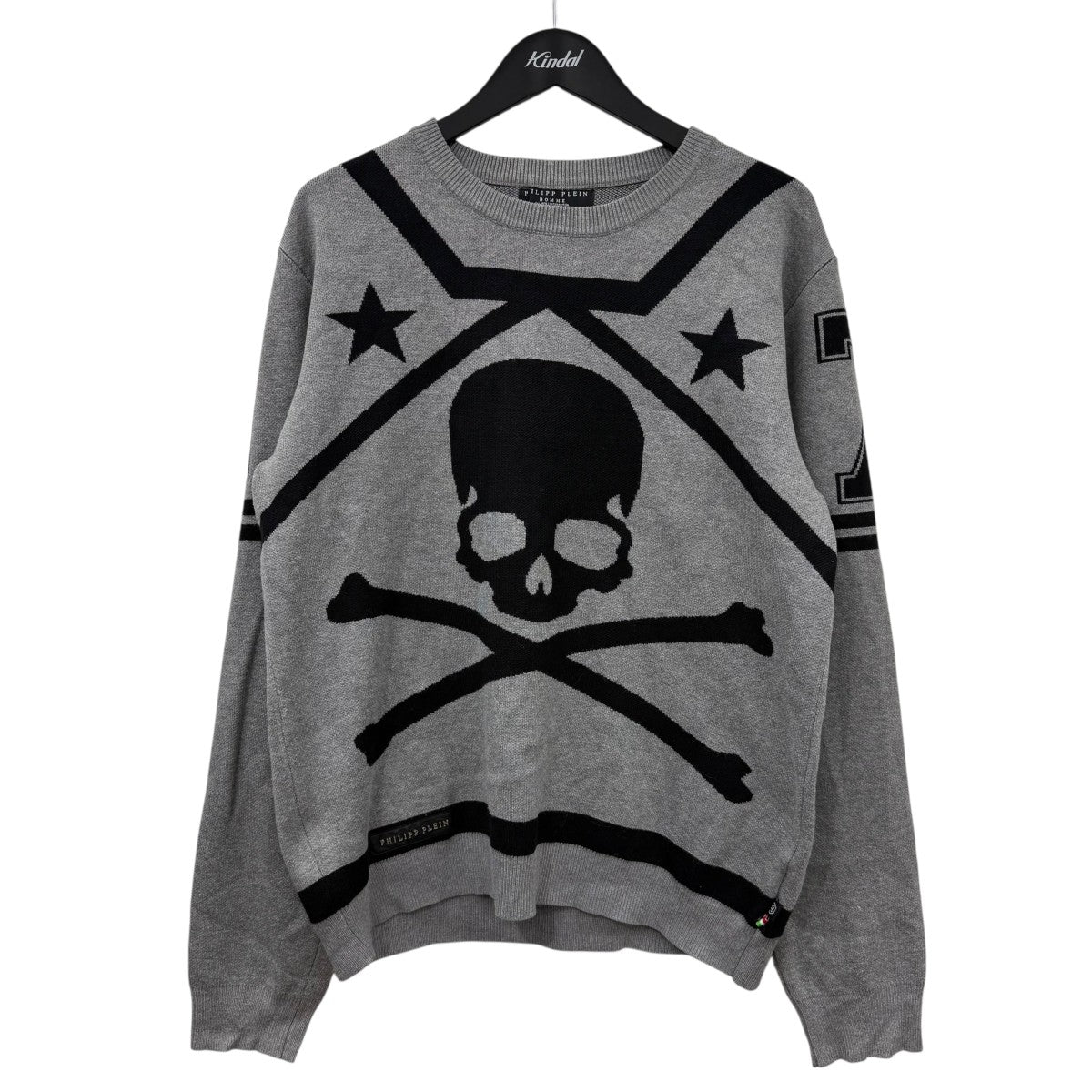PHILIPP PLEIN ドクロモチーフスウェット 古着・中古-1枚目のアイテム画像