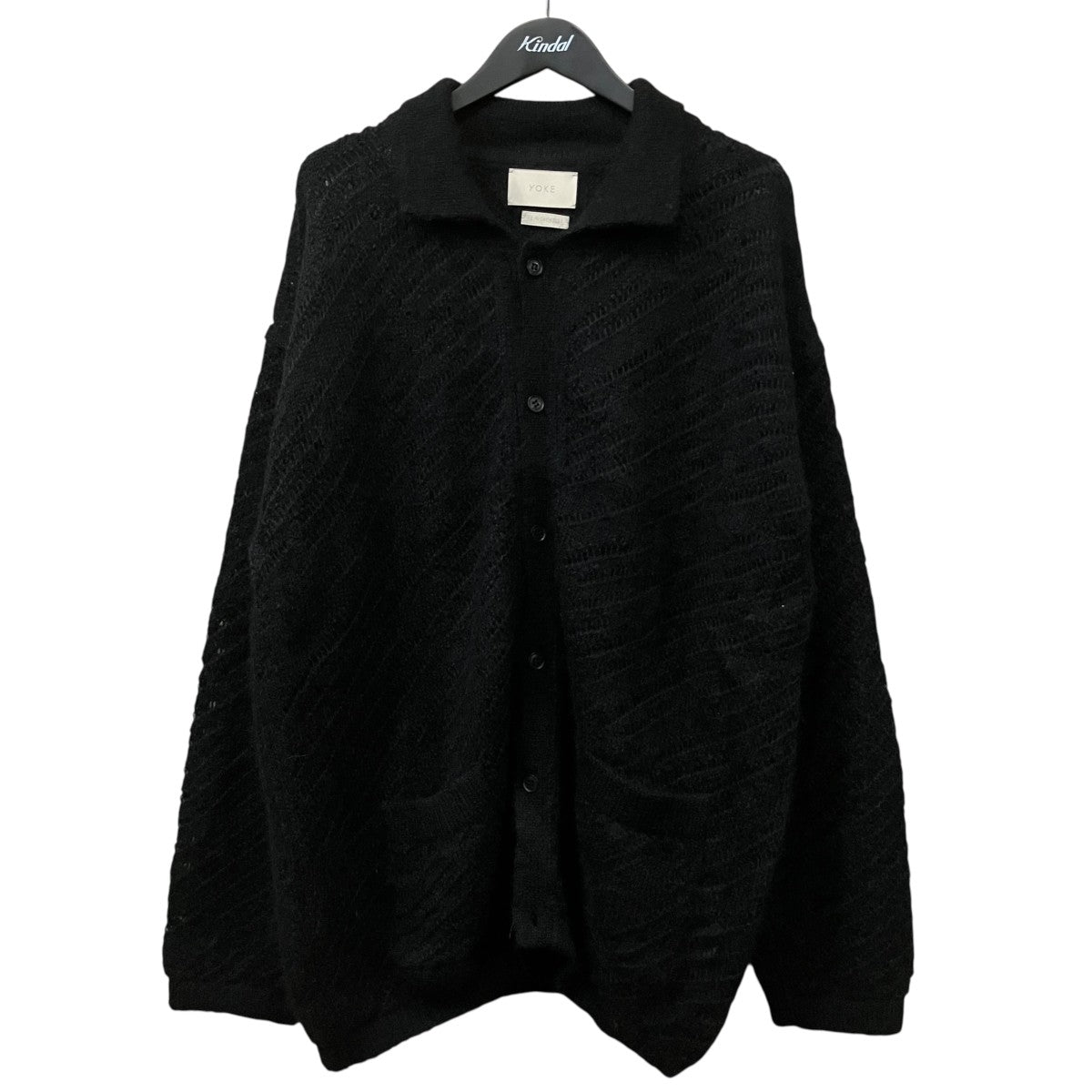 24SS「SILK MOHAIR BUTTONED CARGIGAN」モヘアシルクカーディガンYK24SS0670S