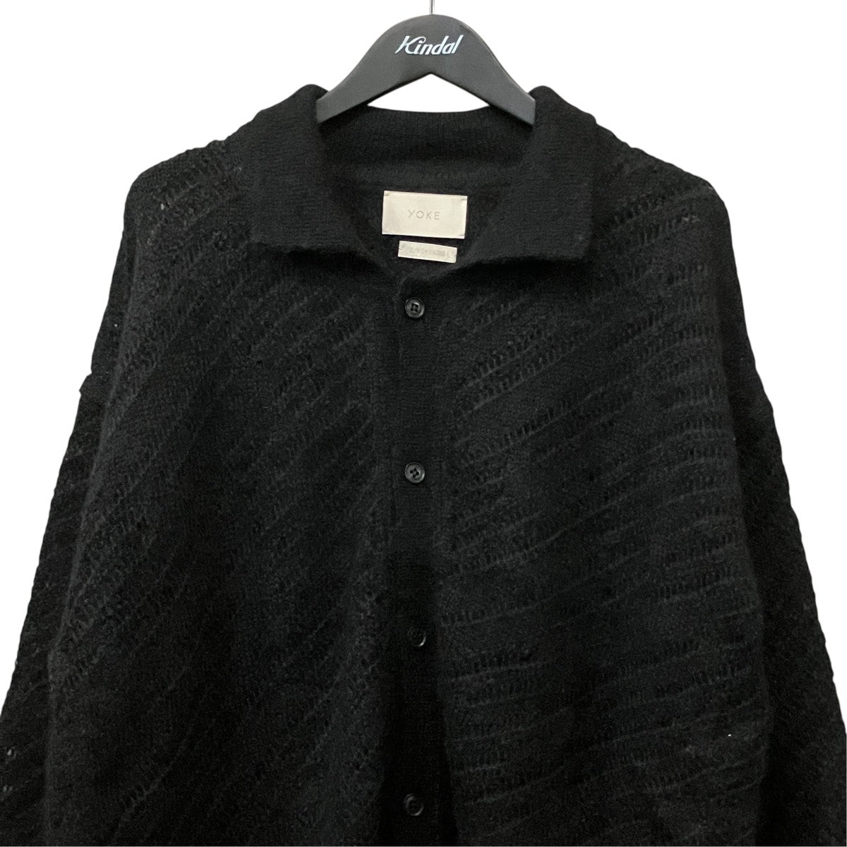 24SS「SILK MOHAIR BUTTONED CARGIGAN」モヘアシルクカーディガンYK24SS0670S