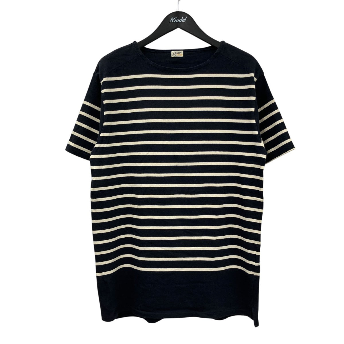 PHIGVEL 「BASQUE S S SHIRT」バスクボーダー半袖シャツPMAB-CS02 古着・中古-1枚目のアイテム画像
