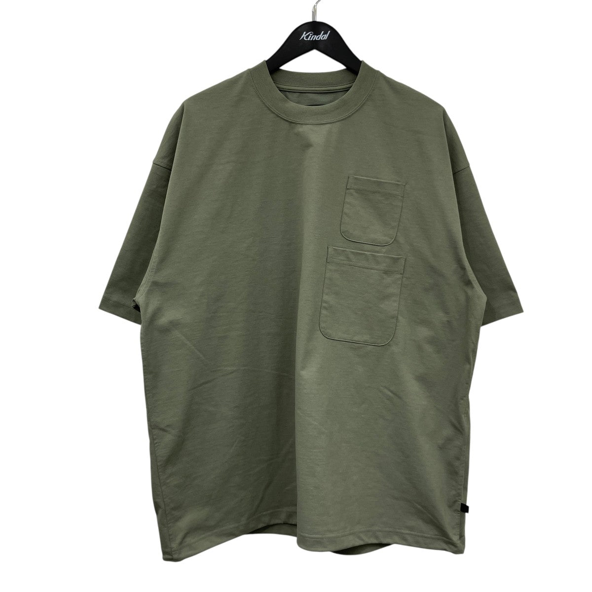 DAIWA PIER39 「TECH W POCKET CREW TEE」テック ポケット クルーTシャツBE-32025 古着・中古-1枚目のアイテム画像