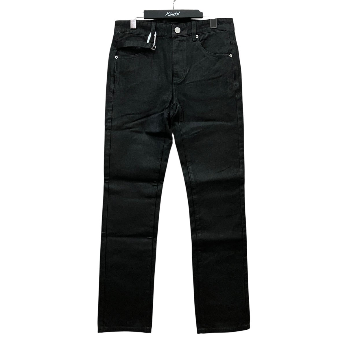 goar archive デニムパンツ goar.archiveブラック コーティングデニム