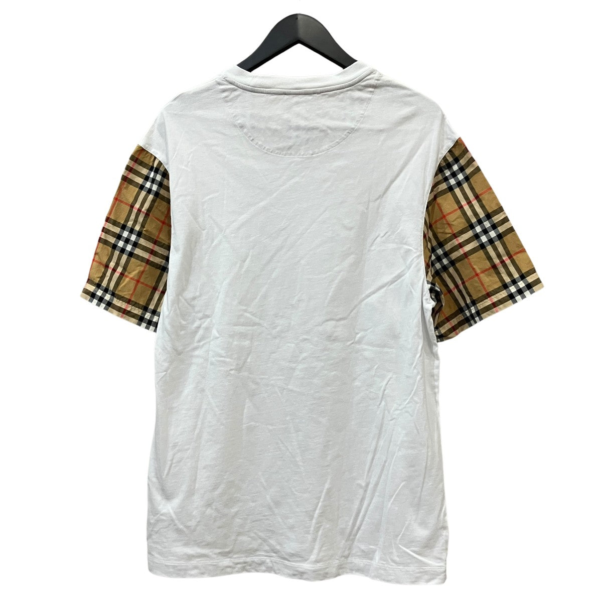 チェック柄スリーブTシャツ4072349