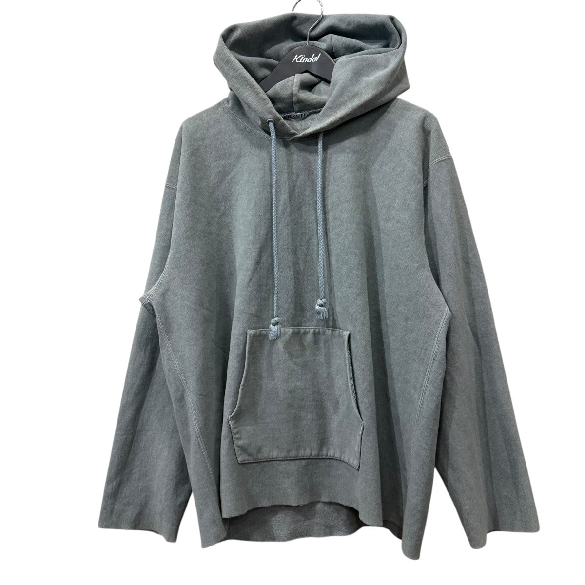 AURALEE×Adam et Rope SUPER MILLED SWEAT PARKA CUT-OFFプルオーバー