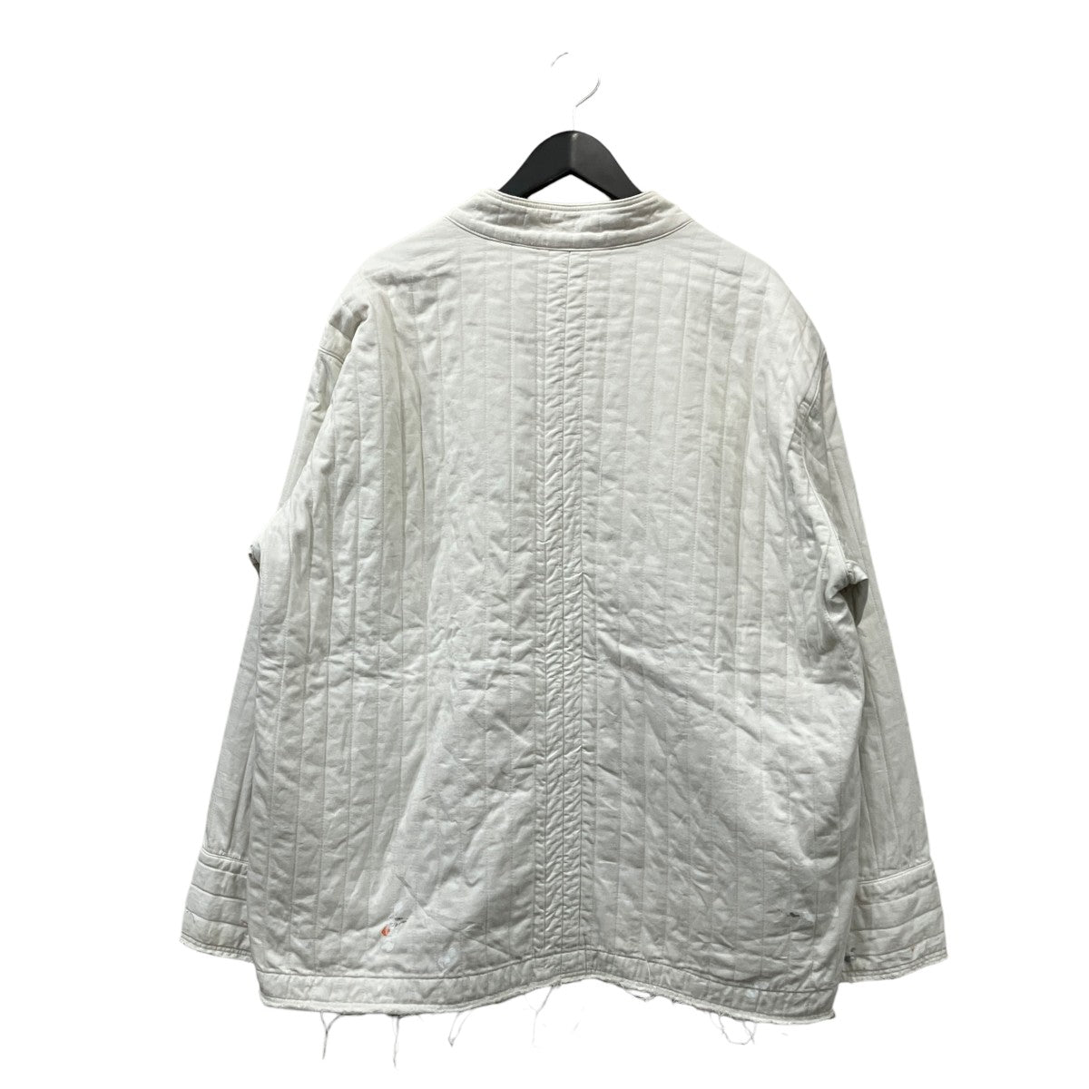ANCELLM キルティングカバーオールanc-jk20 QUILTING COLLARLESS JACKET 古着・中古-2枚目のアイテム画像