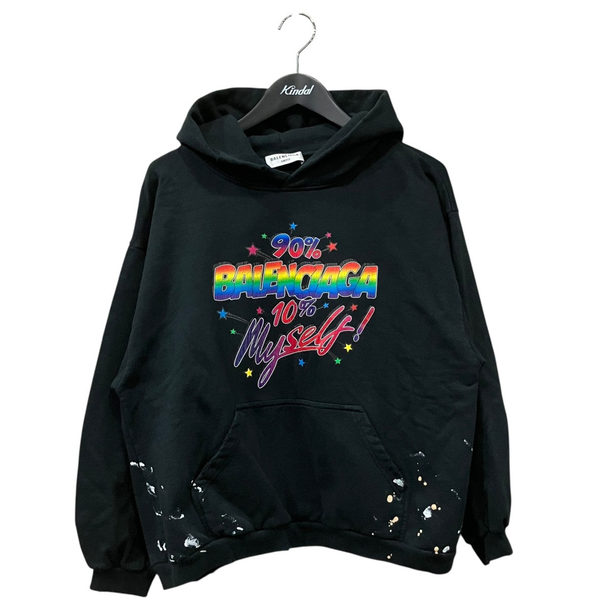 BALENCIAGA(バレンシアガ) ロゴプリントパーカー697874 697874