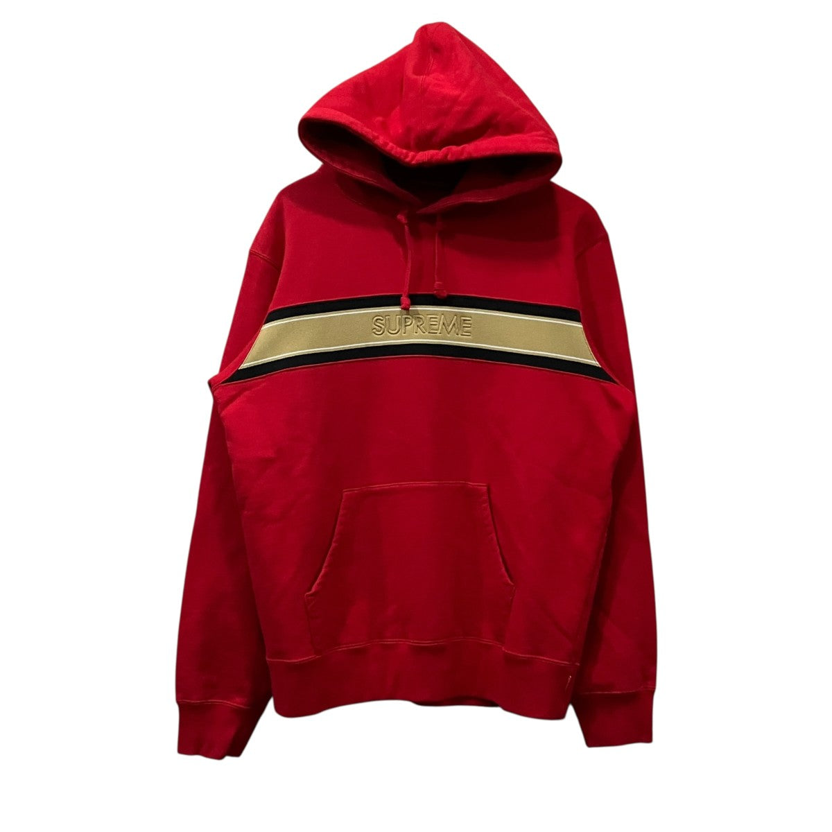 か*り様 Supreme パーカー レッド Supreme(シュプリーム) プルオーバーパーカー レッド サイズ M｜【公式