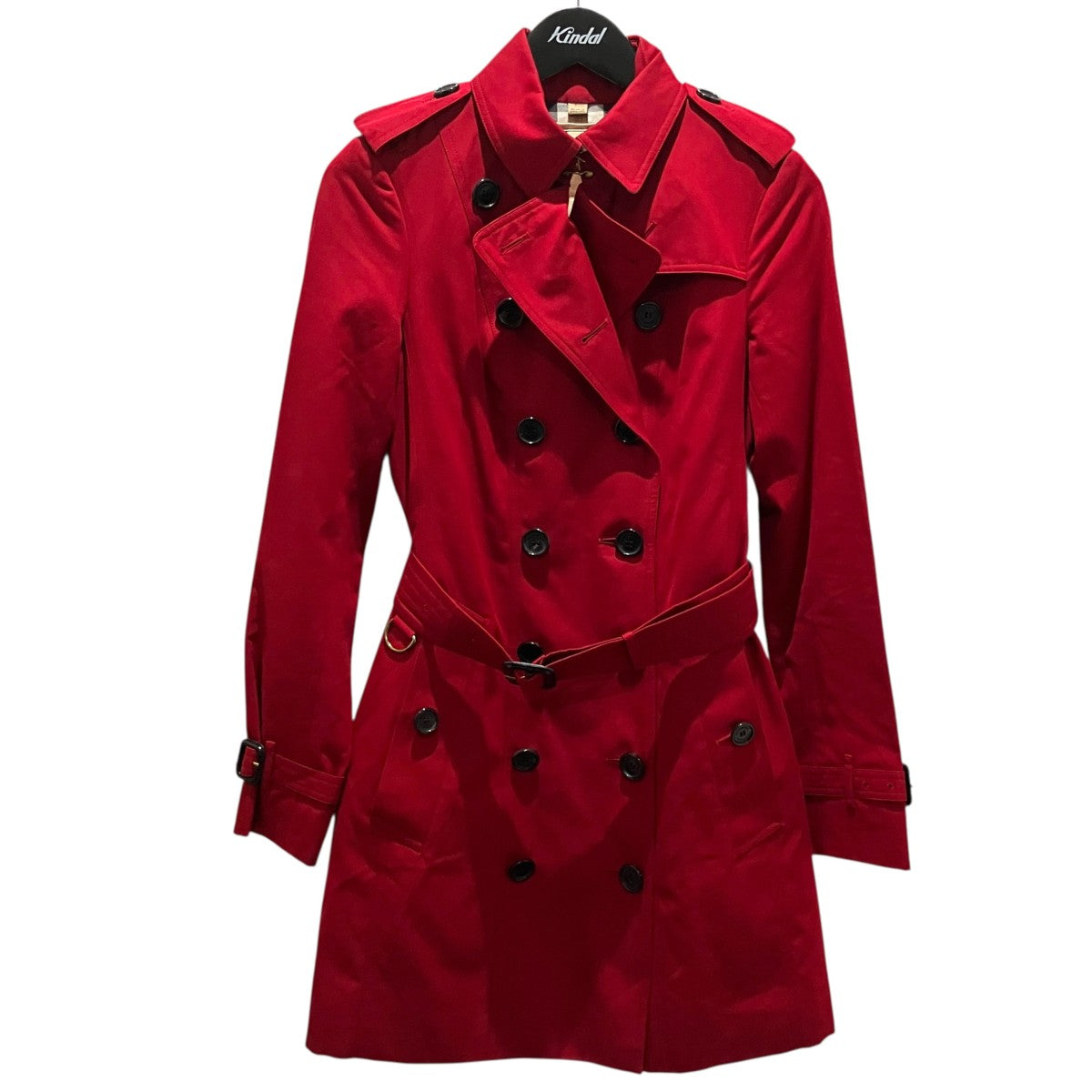 BURBERRY(バーバリー) ライナー付トレンチコート レッド サイズ 36