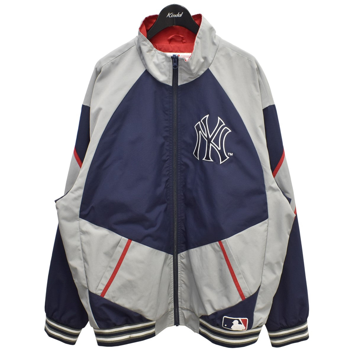 SUPREME(シュプリーム) New York Yankees Track Jacket ニューヨークヤンキーストラックジャケット ネイビー×グレー  サイズ 12｜【公式】カインドオルオンライン ブランド古着・中古通販【kindal】