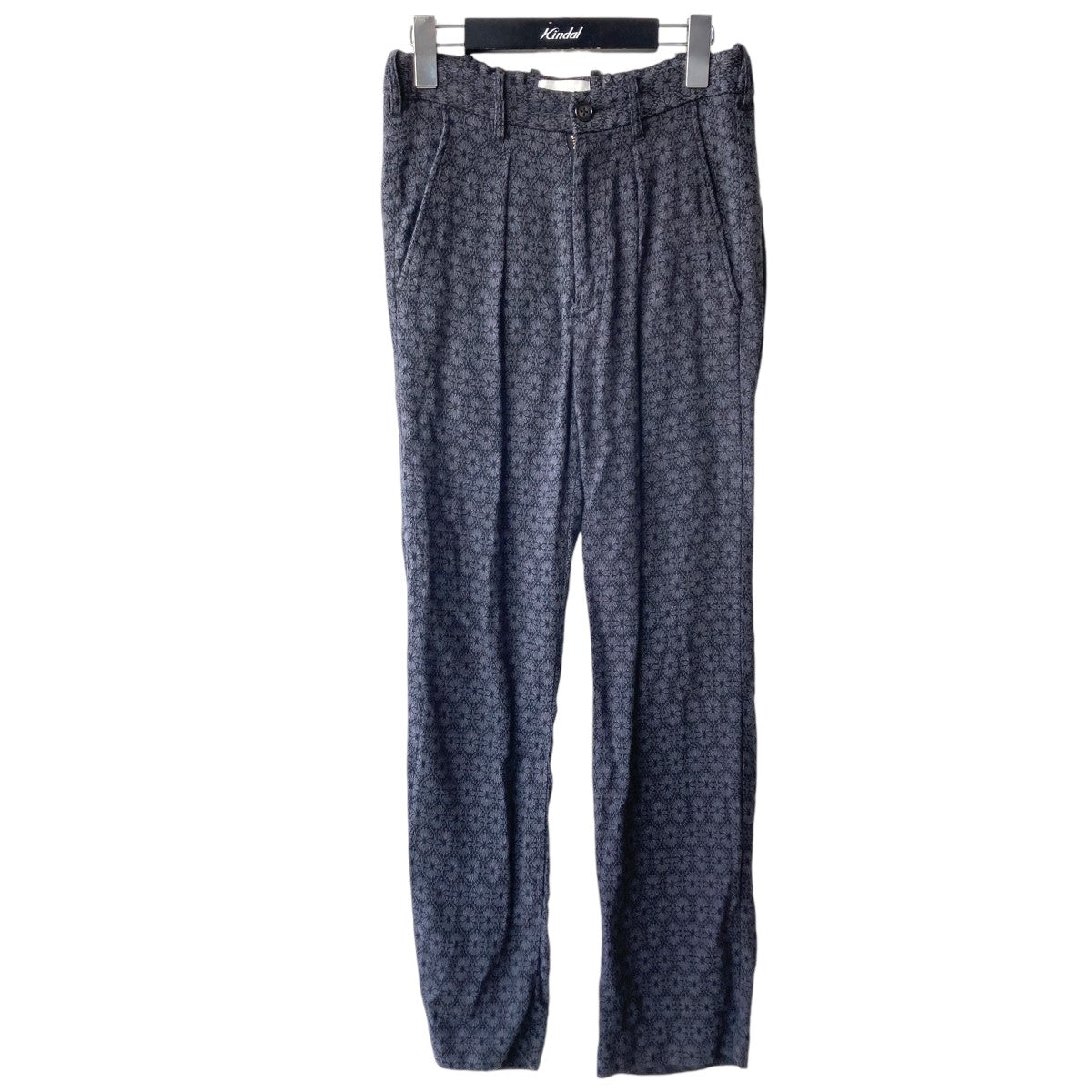 スーパーノヴァのEX.Straight Utility trouser 総柄 イージーパンツです。 supernova. ボトムス 古着・中古アイテム