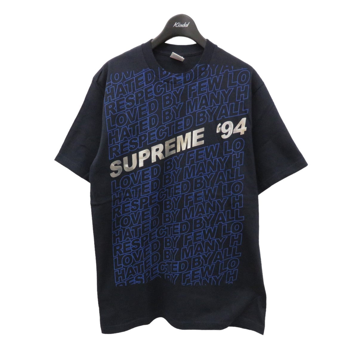 SUPREME(シュプリーム) 22SS Respected Tee リスペクティッド Tシャツ プリントTシャツ ネイビー サイズ  12｜【公式】カインドオルオンライン ブランド古着・中古通販【kindal】