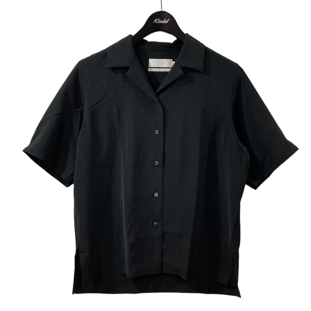 Graphpaper(グラフペーパー) Matte Satin Open Collar Shirt サテン ...