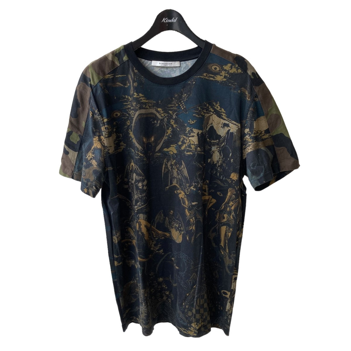 GIVENCHY(ジバンシィ) スカル カモフラTシャツBM701U3Y1G BM701U3Y1G マルチカラー サイズ  L｜【公式】カインドオルオンライン ブランド古着・中古通販【kindal】