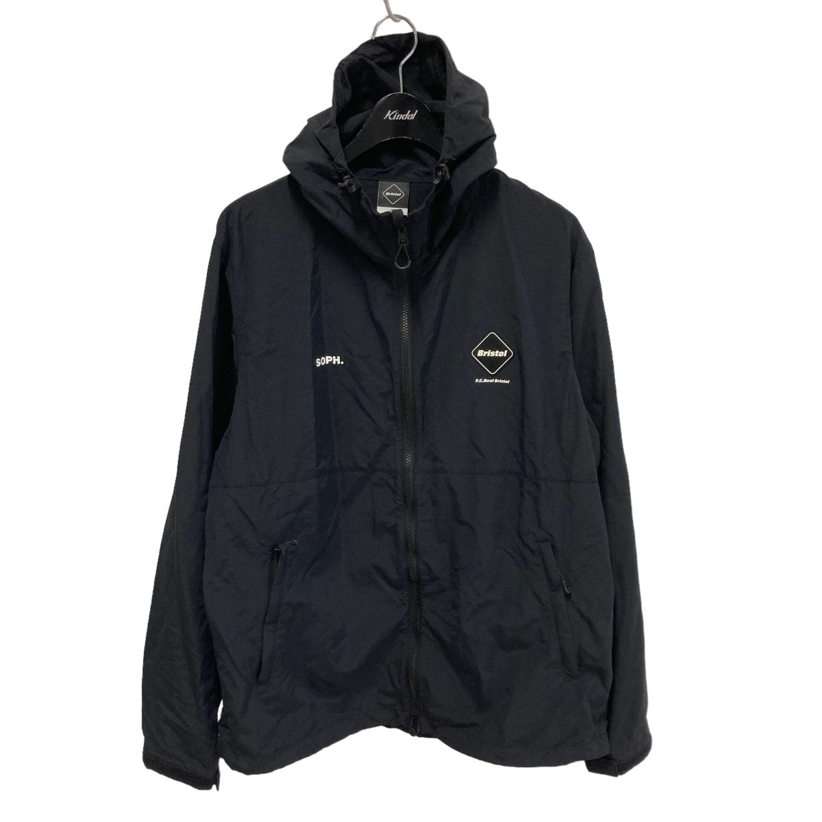 F．C．R．B．(エフシーアールビー) NYLON HOODED BLOUSON FCRB-230058 ネイビー サイズ  13｜【公式】カインドオルオンライン ブランド古着・中古通販【kindal】