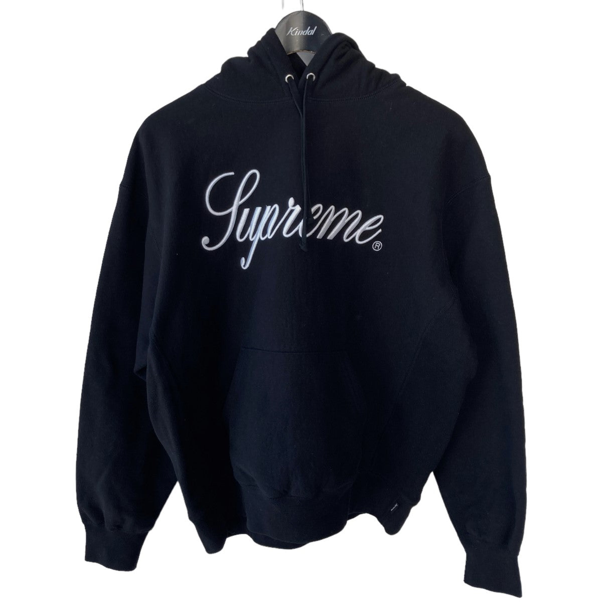 SUPREME(シュプリーム) 23AW Raised Script Hooded Sweatshirt ブラック サイズ  S｜【公式】カインドオルオンライン ブランド古着・中古通販【kindal】