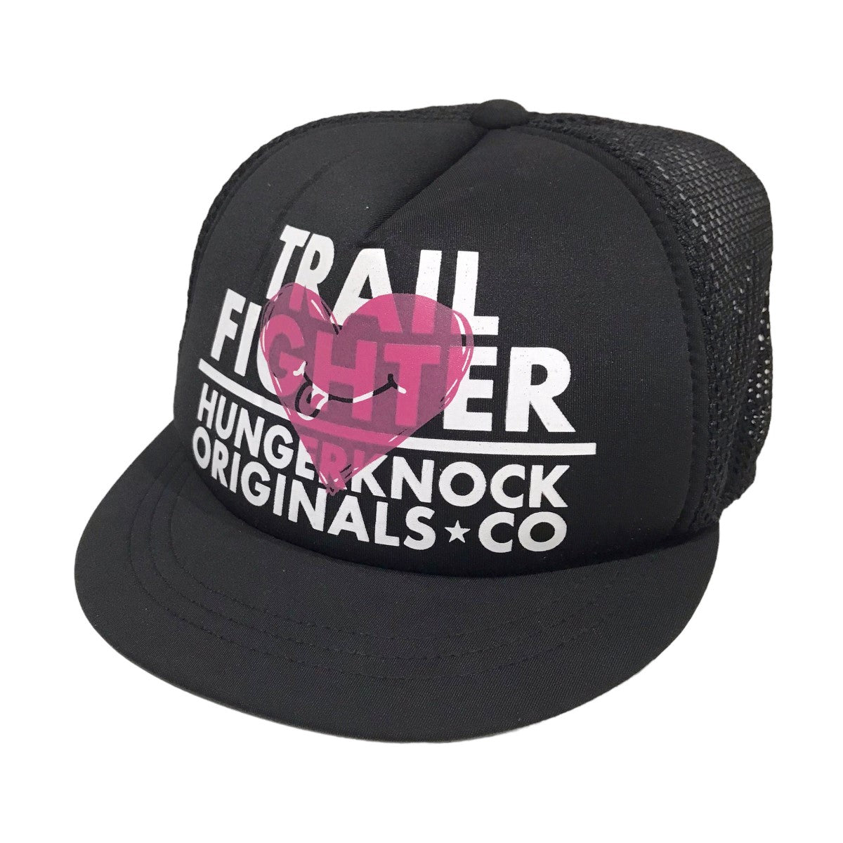 HUNGERKNOCK(ハンガーノック) メッシュキャップ TRAIL FIGHTER CAP トレイルファイターキャップ ブラック サイズ  フリーサイズ｜【公式】カインドオルオンライン ブランド古着・中古通販【kindal】