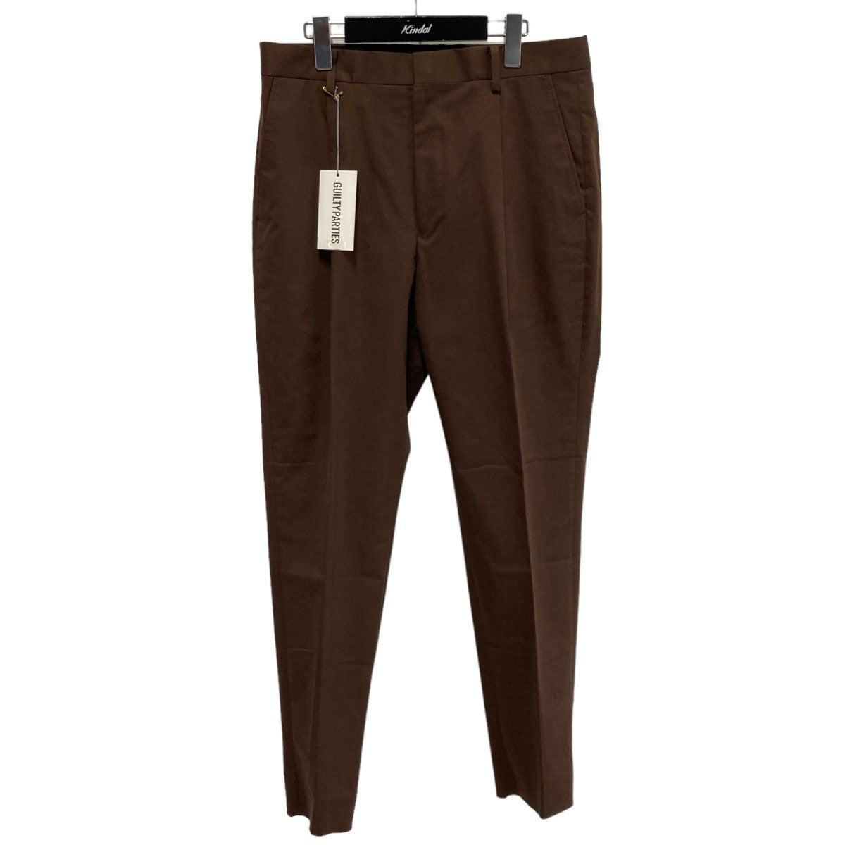 WACKO MARIA(ワコマリア) 21SS PLEATED TROUSERS TYPE-1 21SS-WMP-TR11 ブラウン サイズ  L｜【公式】カインドオルオンライン ブランド古着・中古通販【kindal】