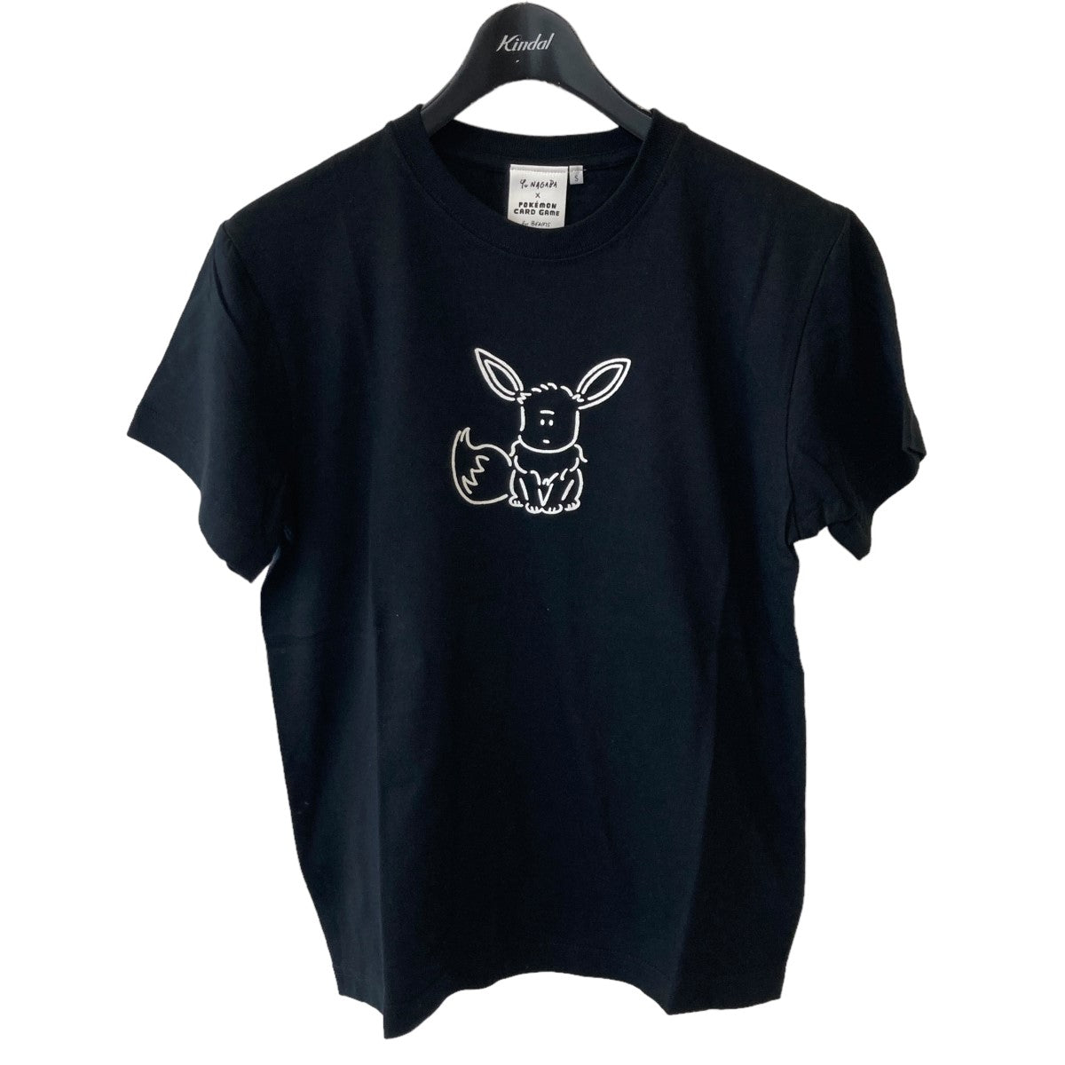YU NAGABA × ﾎﾟｹﾓﾝ for BEAMS Osuwari Design イーブイ T-shirt ブラック サイズ  12｜【公式】カインドオルオンライン ブランド古着・中古通販【kindal】