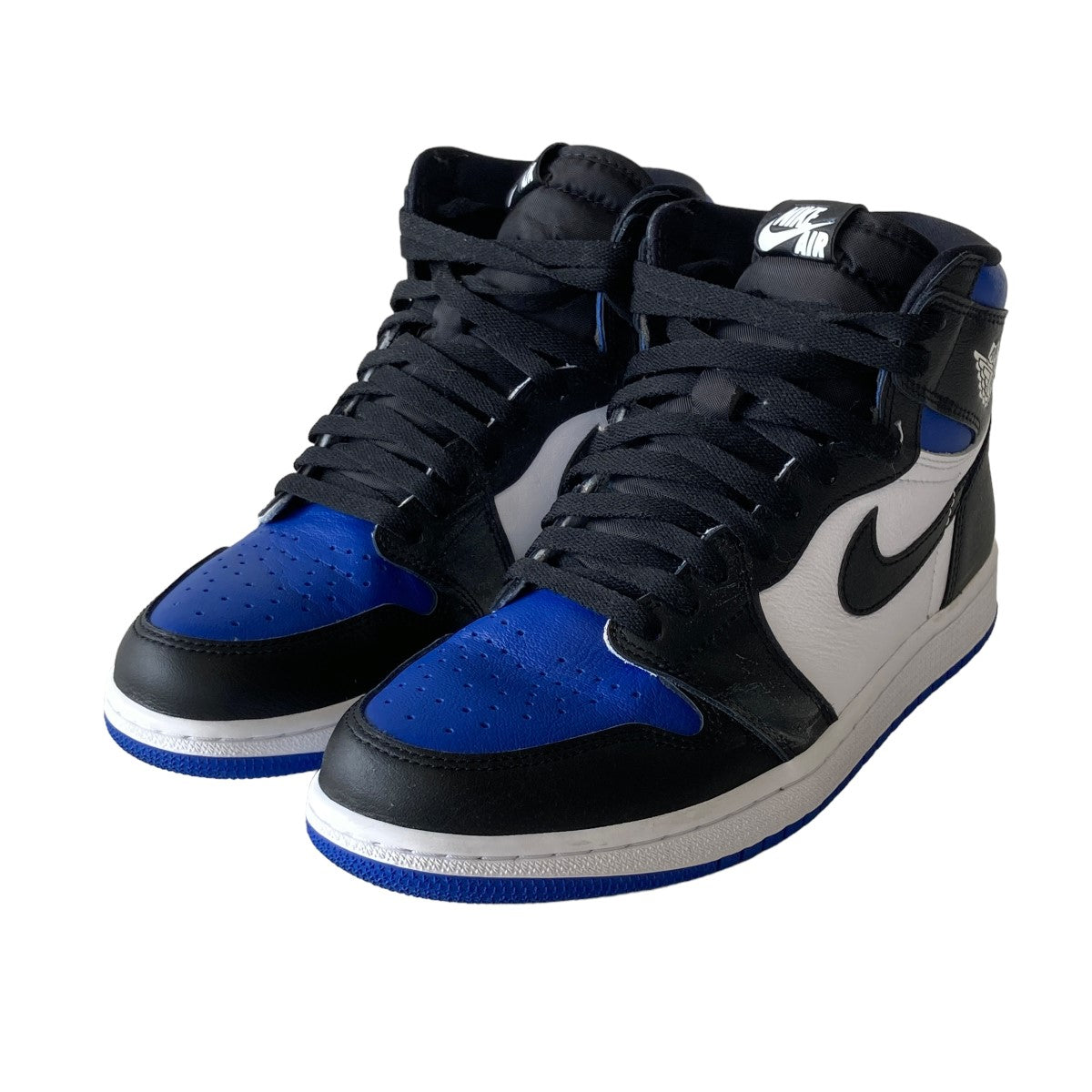 NIKE(ナイキ) AIR JORDAN 1 RETRO HIGH ROYAL TOE 555088-041 ブラック ...