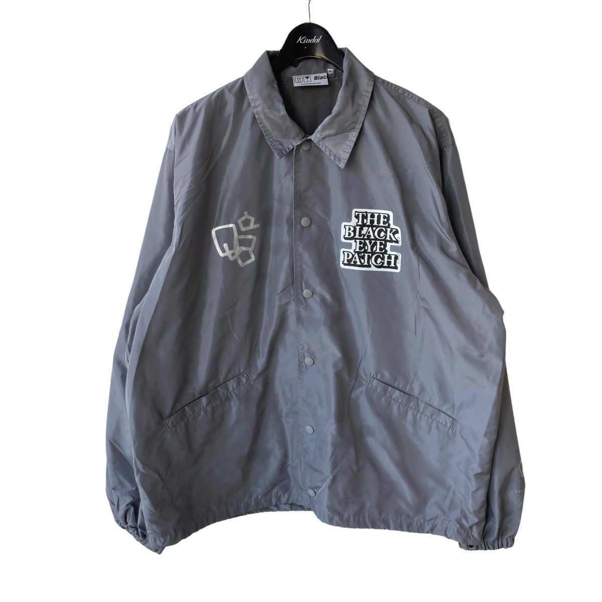 BlackEyePatch(ブラックアイパッチ) 21SSSECT UNO COACH JACKETコーチジャケット グレー サイズ  XL｜【公式】カインドオルオンライン ブランド古着・中古通販【kindal】