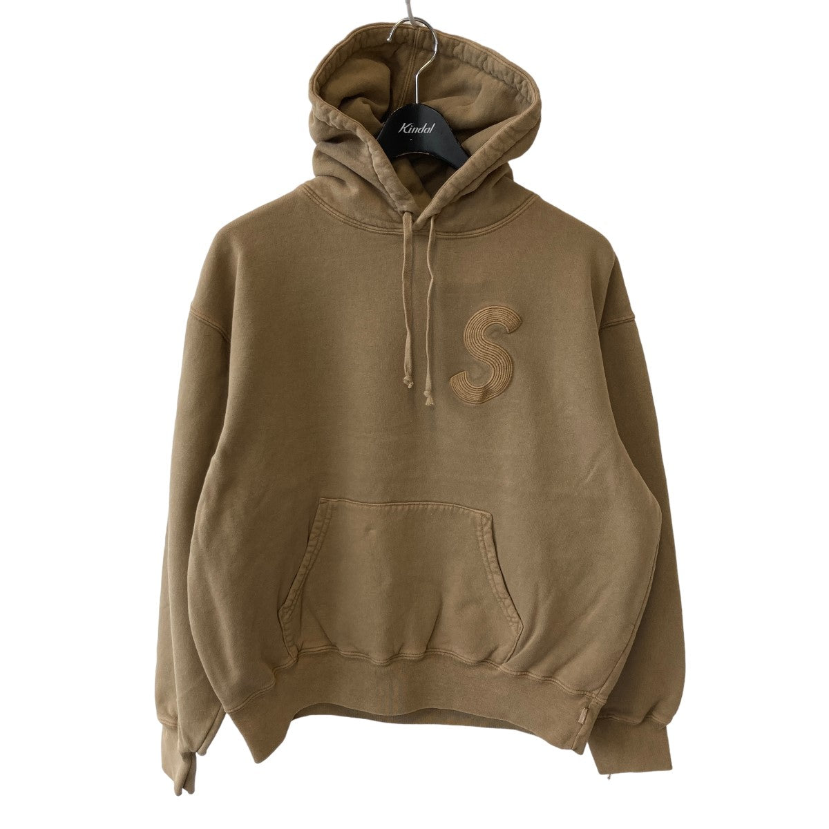 SUPREME(シュプリーム) 23SS OVERDYED S LOGO HOODED SWEATSHIRT タン サイズ  13｜【公式】カインドオルオンライン ブランド古着・中古通販【kindal】