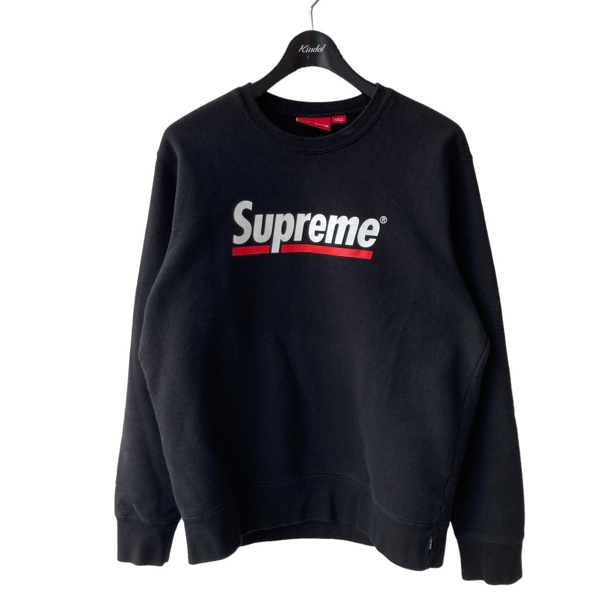 SUPREME(シュプリーム) 20SS Underline Crewneck ブラック サイズ 13｜【公式】カインドオルオンライン  ブランド古着・中古通販【kindal】