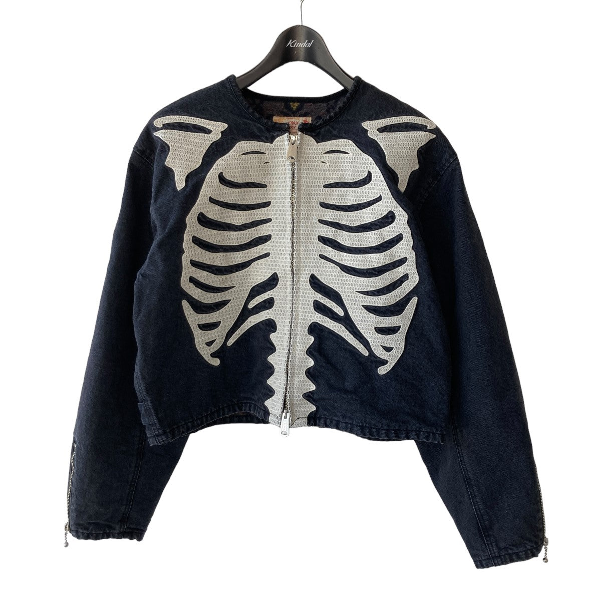 KAPITAL(キャピタル) Bone Denim Motocross Jacket KR2402LJ06 