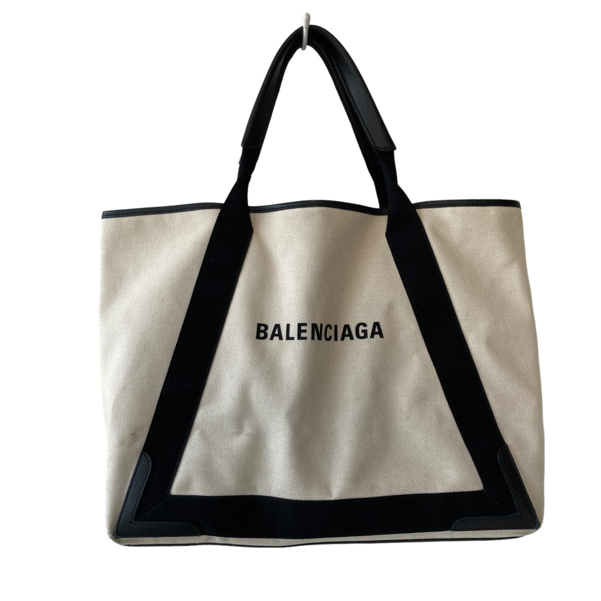 BALENCIAGA(バレンシアガ) ネイビーカバス M キャンバストートバッグ 