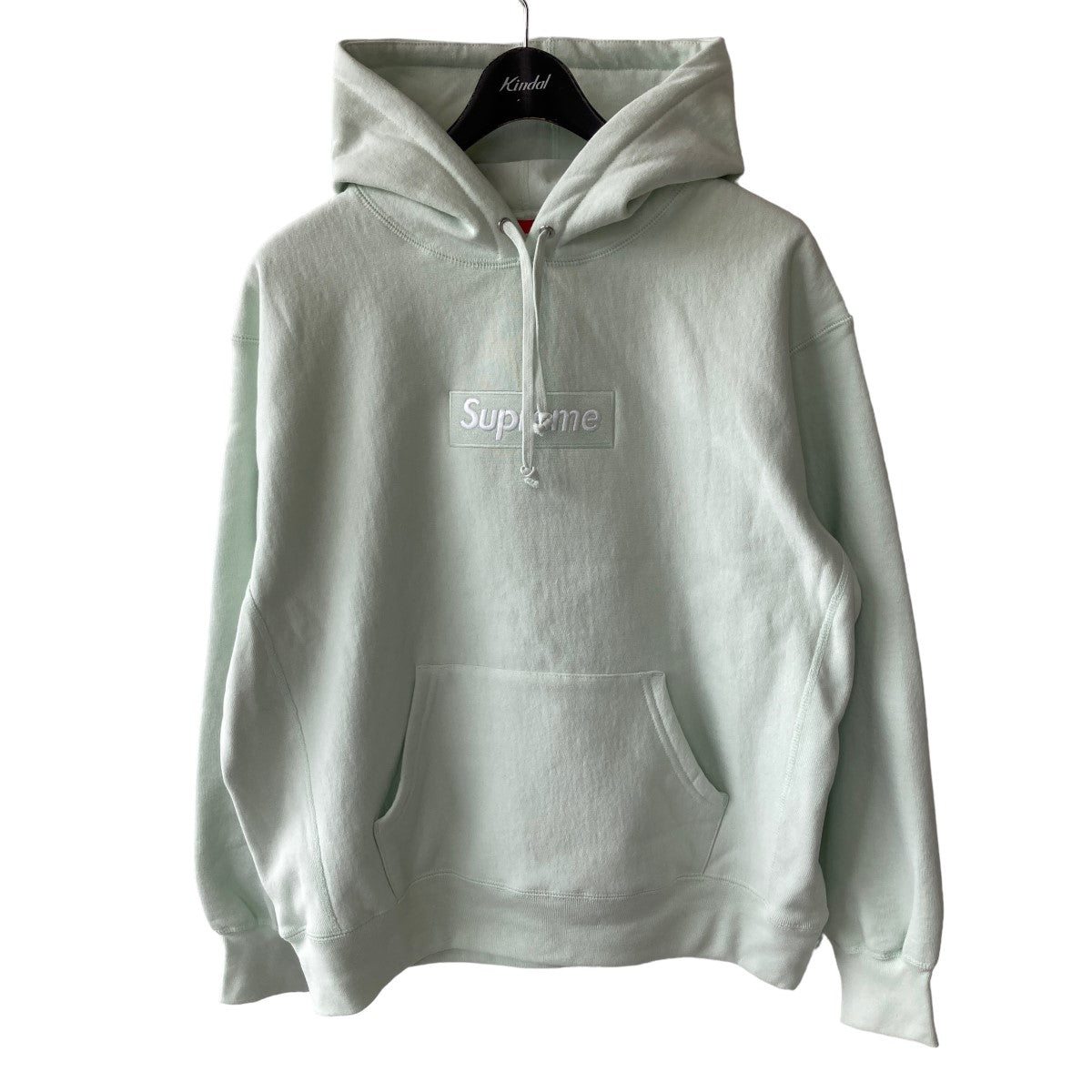 Supreme(シュプリーム) 23AWBox Logo Hooded Sweatshirtボックス ロゴ フーディー ライトグリーン サイズ  L｜【公式】カインドオルオンライン ブランド古着・中古通販【kindal】