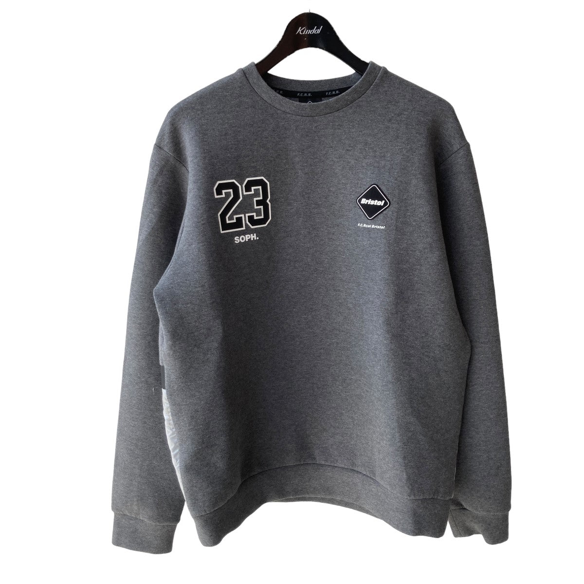 F．C．R．B．(エフシーアールビー) TOKYO 23 TECH SWEAT CREWNECK TOPfcrb-222134 fcrb-222134  グレー サイズ L｜【公式】カインドオルオンライン ブランド古着・中古通販【kindal】